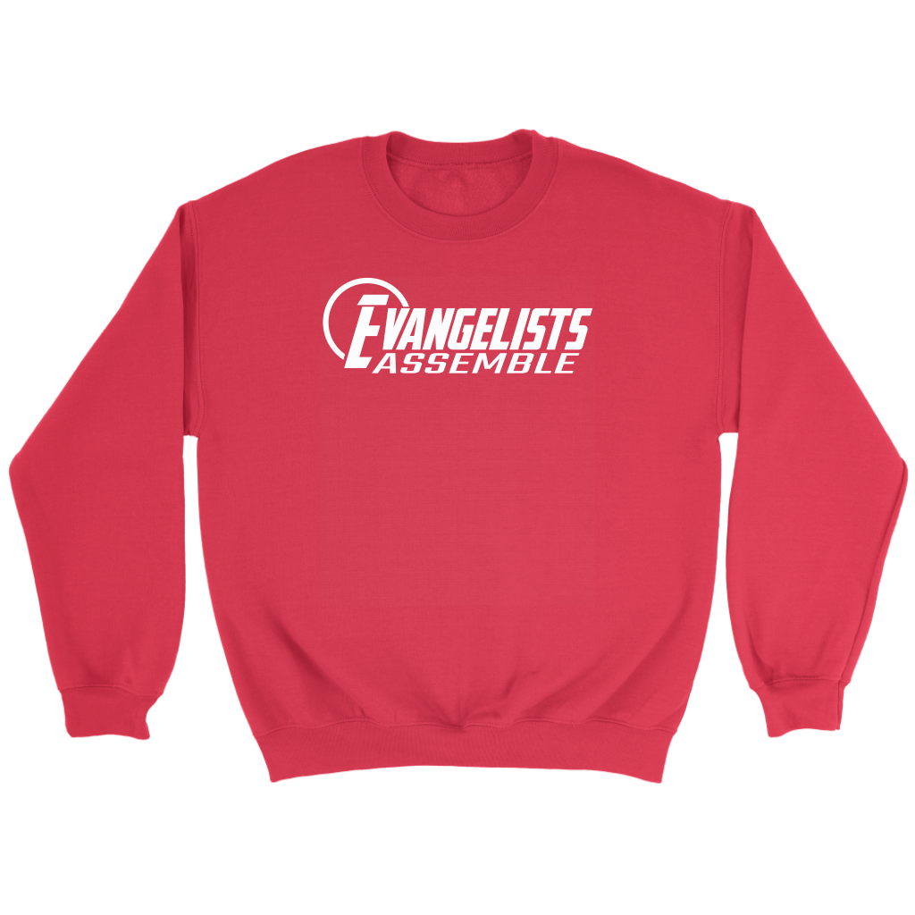 Evangelists Assemble Crewneck Part 1