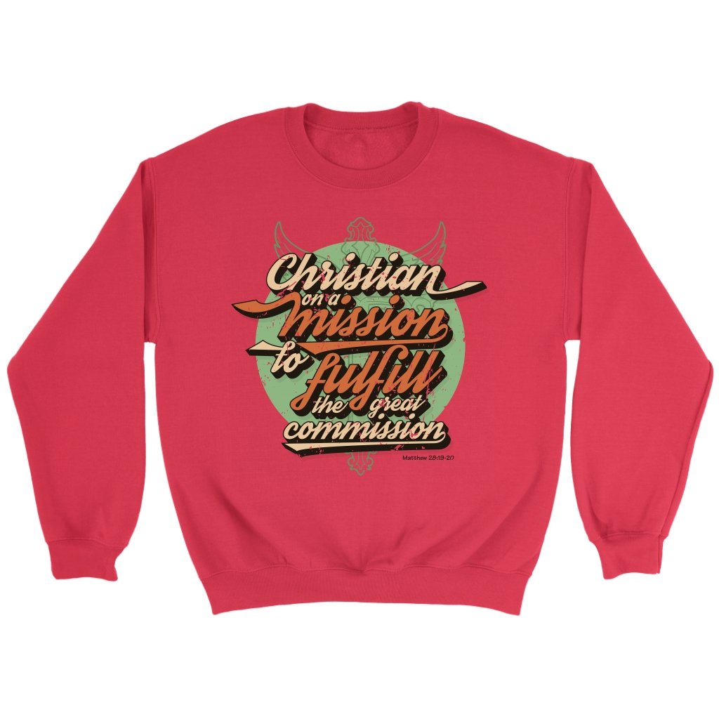 Christian on a Mission Crewneck Part 2