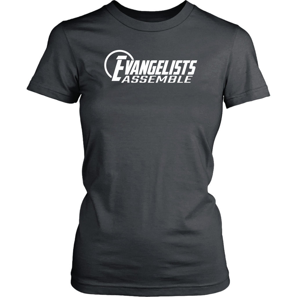 Evangelists Assemble Women's T-Shirt Part 1