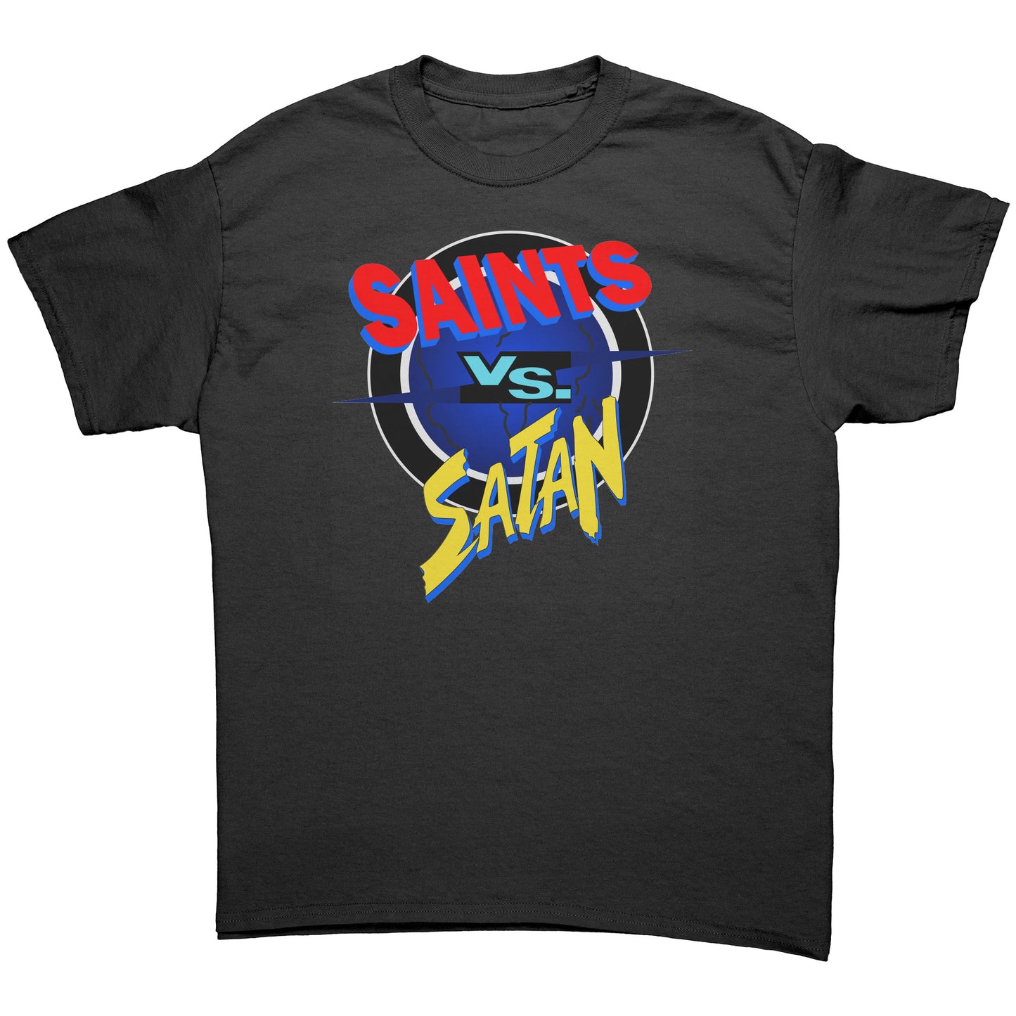 Saints vs Satan Men's T-Shirt