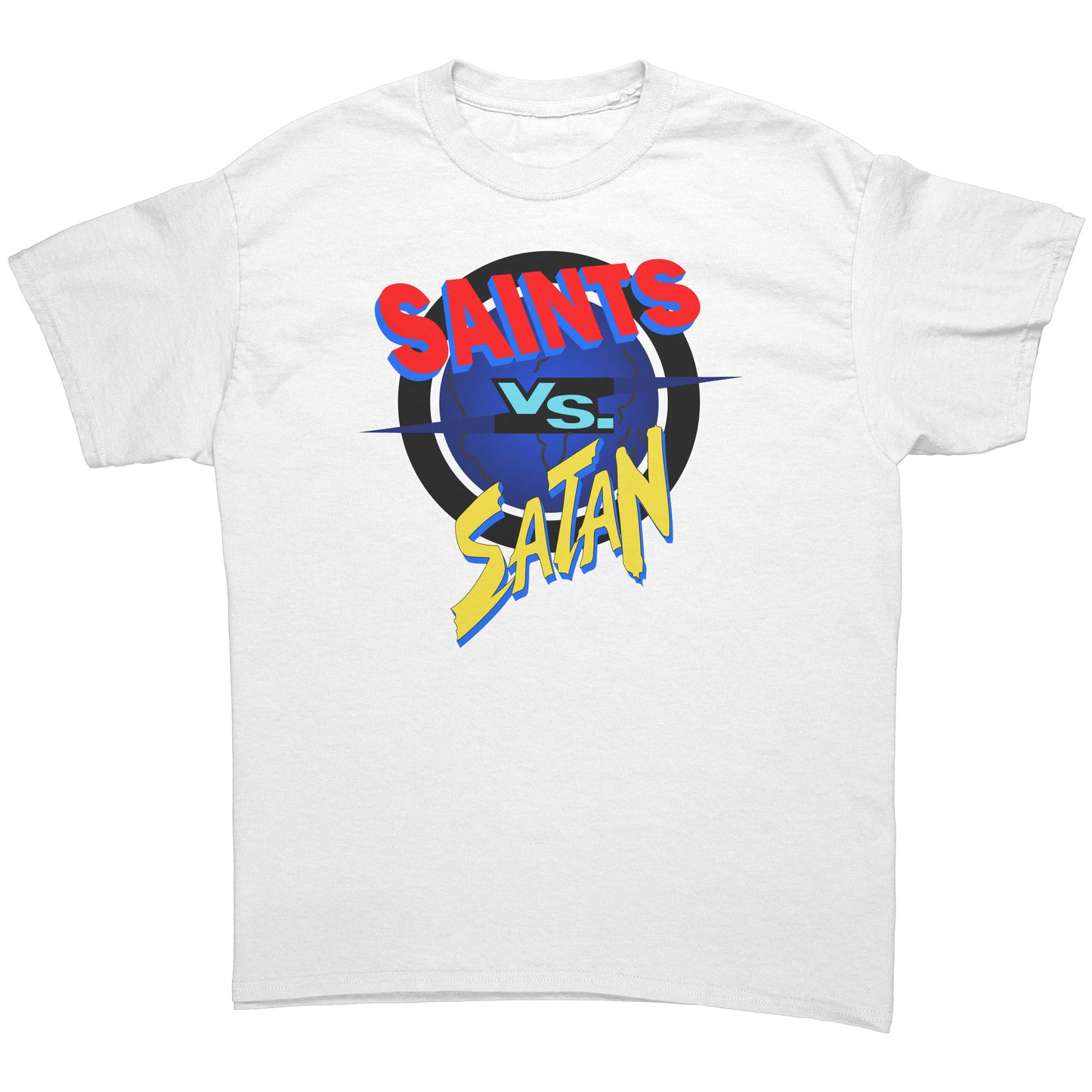 Saints vs Satan Men's T-Shirt
