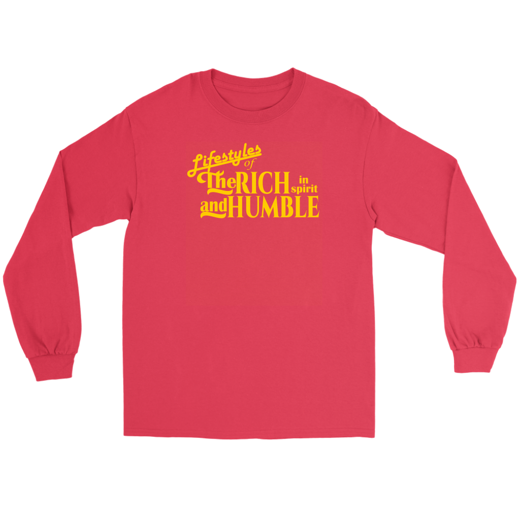 The Lifestyles Of The Rich In Spirit And Humble Men's T-Shirt