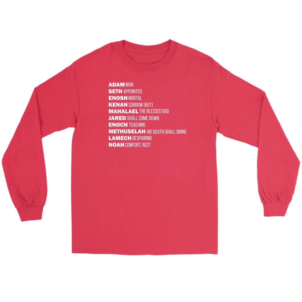God's Plan From The Beginning Men's T-Shirt Part 2