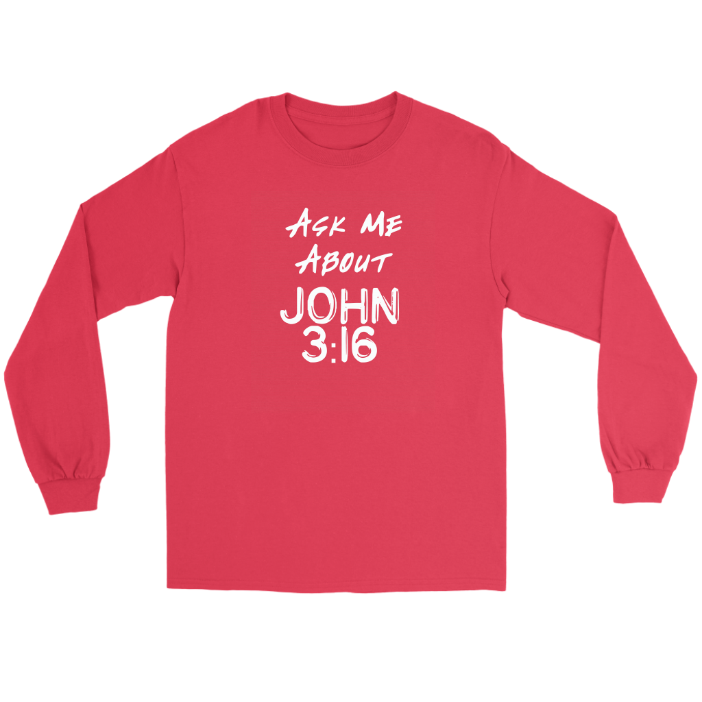 Ask Me About John 3:16 Men's T-Shirt Part 2