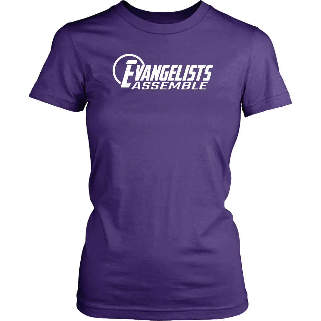 Evangelists Assemble Women's T-Shirt Part 1