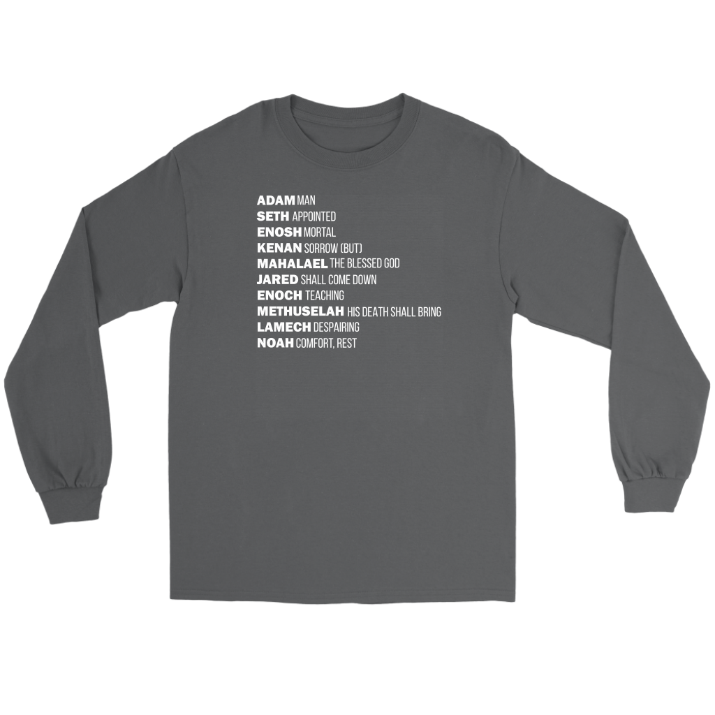 God's Plan From The Beginning Men's T-Shirt Part 2