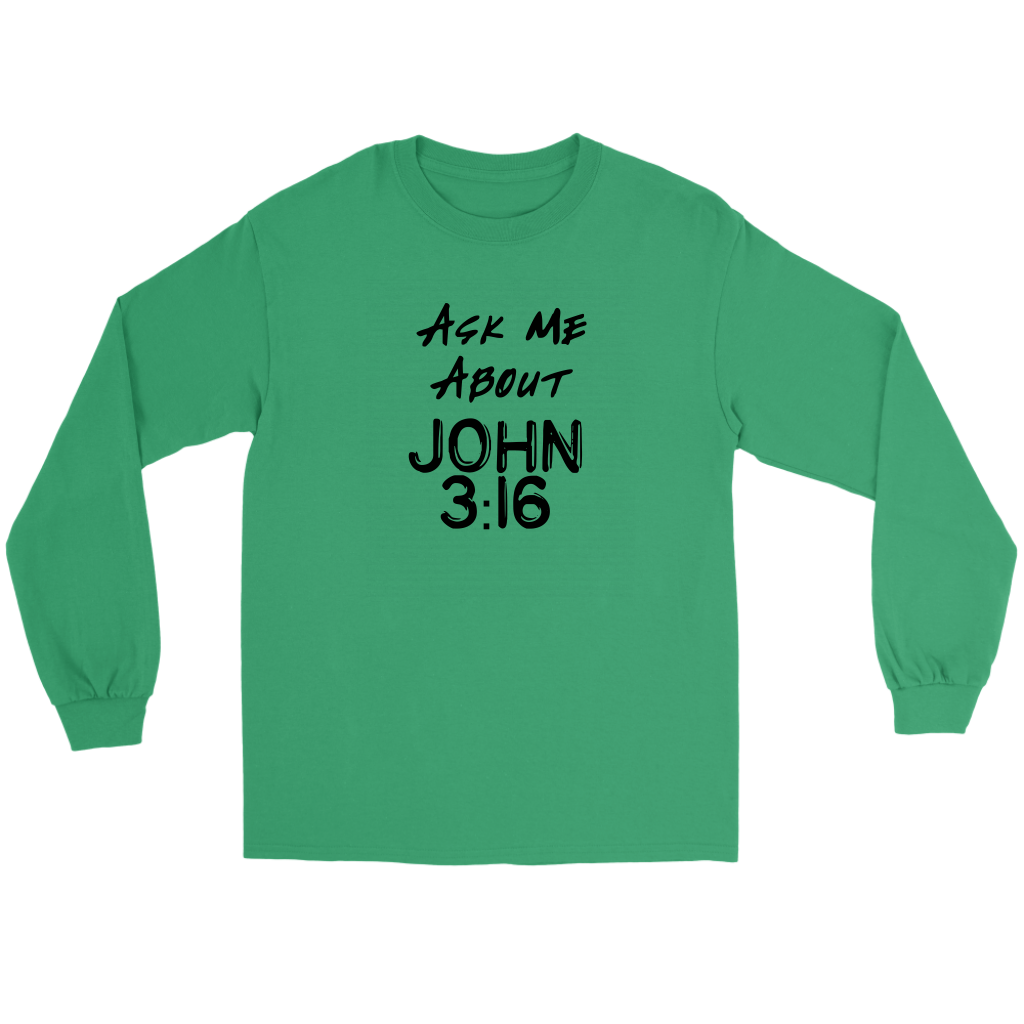 Ask Me About John 3:16 Men's T-Shirt Part 1