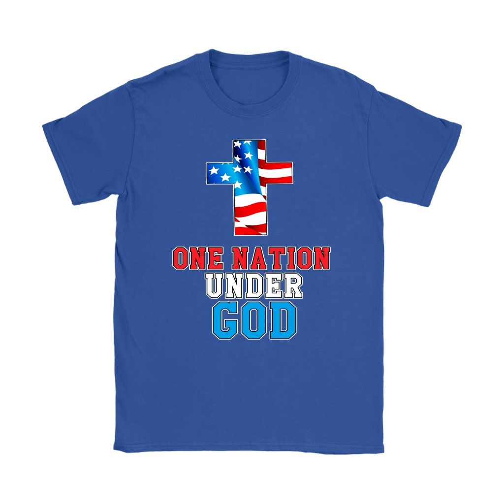 One Nation Under God Women's T-Shirt Part 1