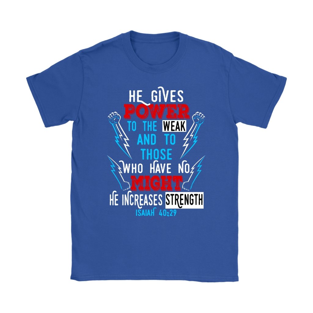 Power To The Weak Women's T-Shirt