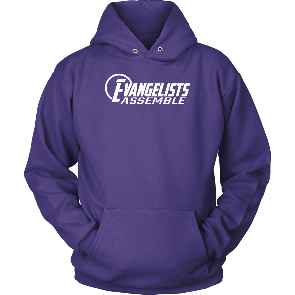 Evangelists Assemble Unisex Hoodie Part 1