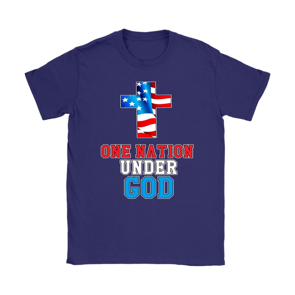 One Nation Under God Women's T-Shirt Part 1