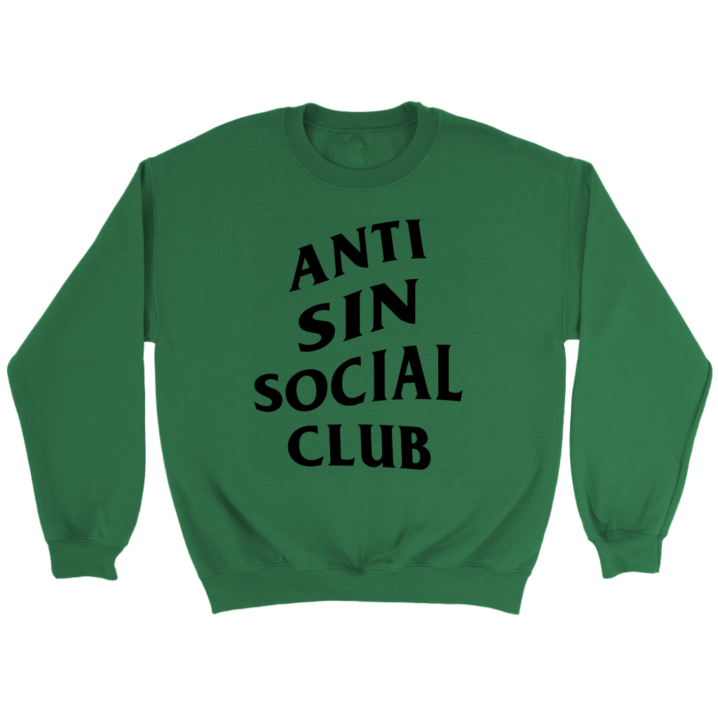 Anti Sin Social Club Crewneck Part 1