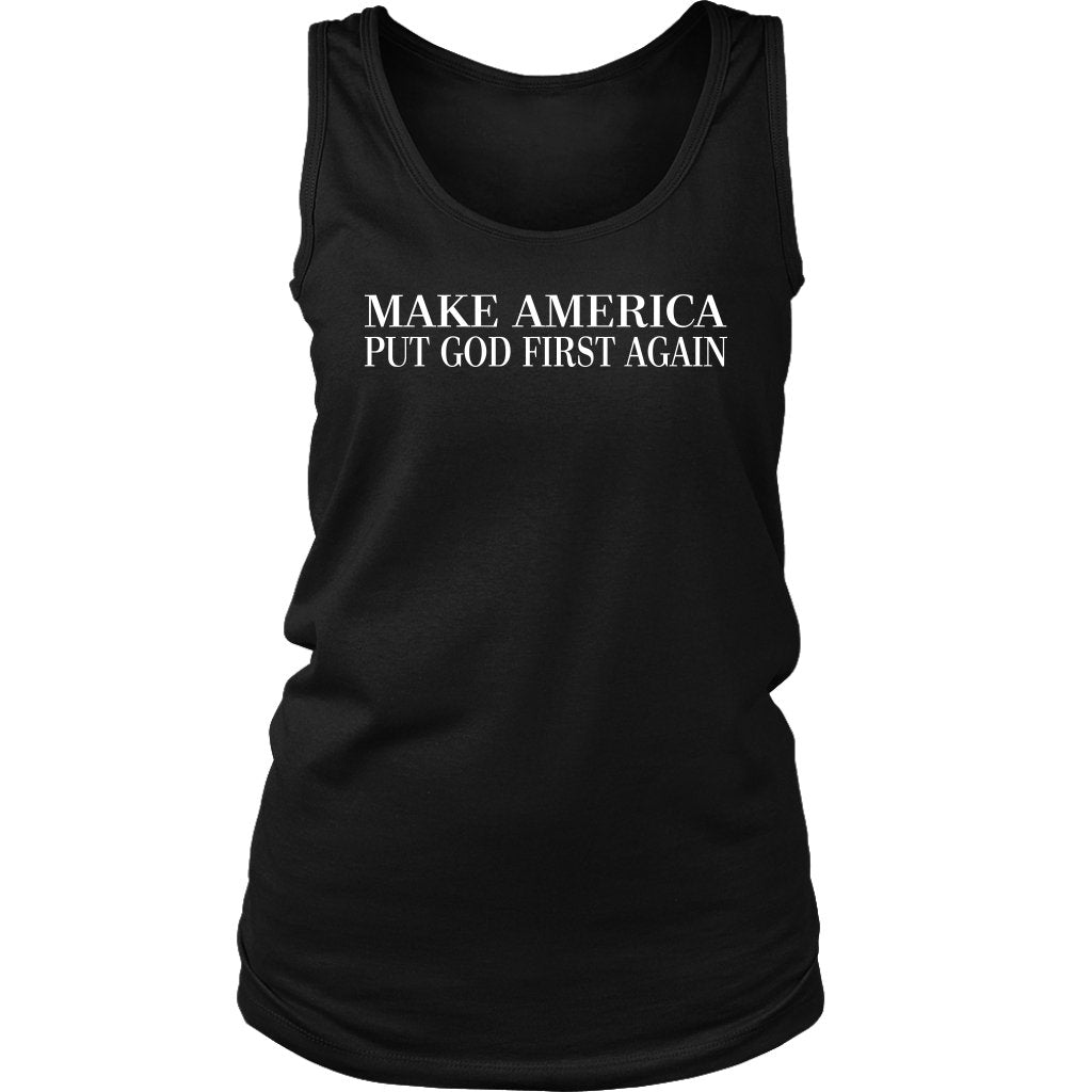 Make America Put God First Again Men's and Women's Tank Part 2