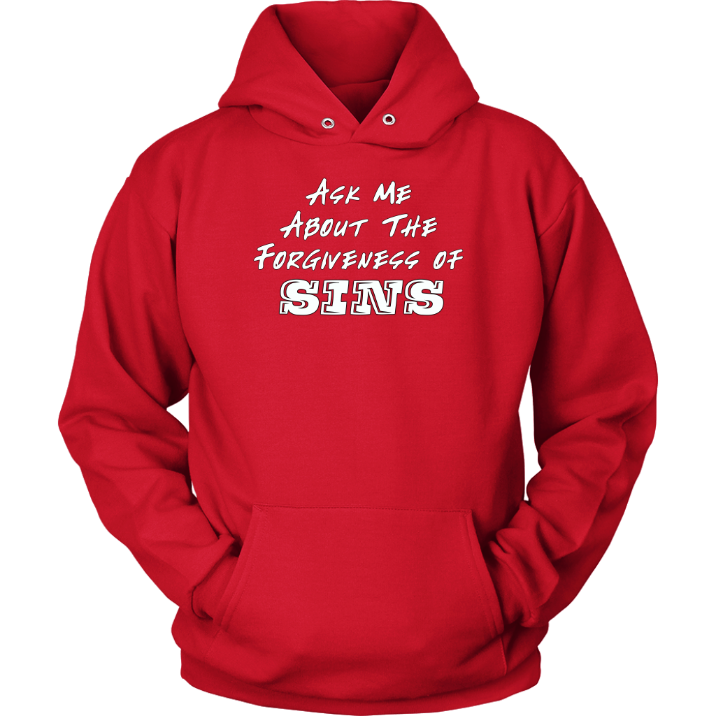 Ask Me About The Forgiveness of Sins Unisex Hoodie Part 2