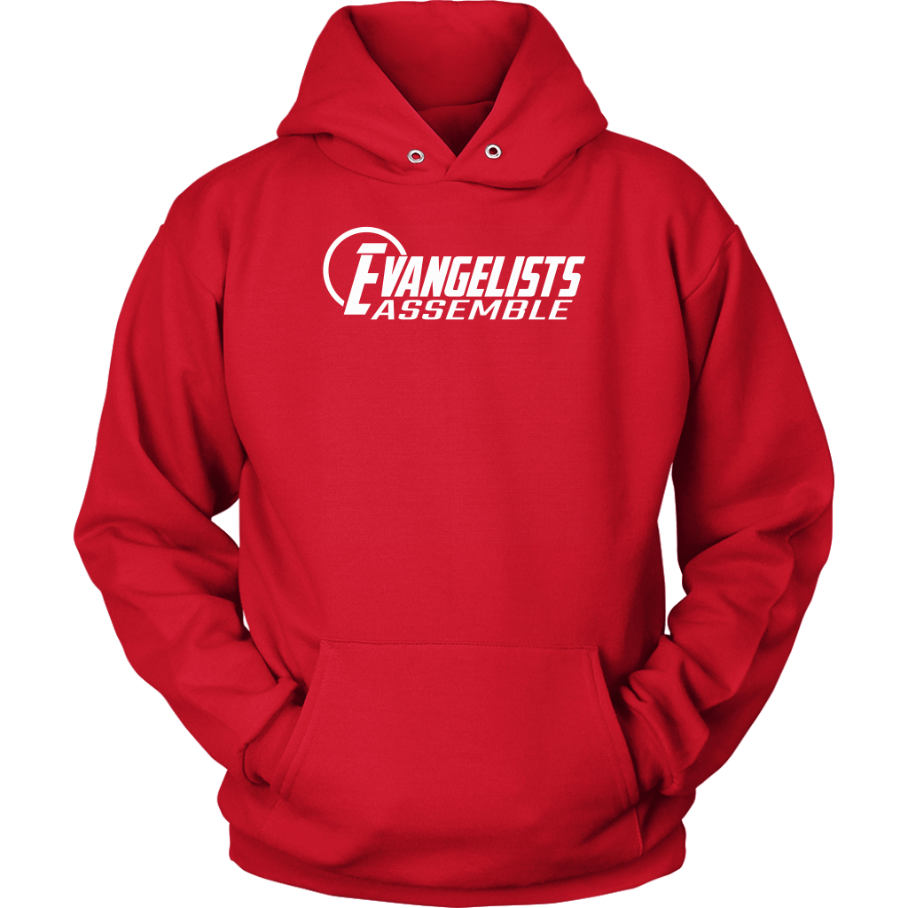 Evangelists Assemble Unisex Hoodie Part 1
