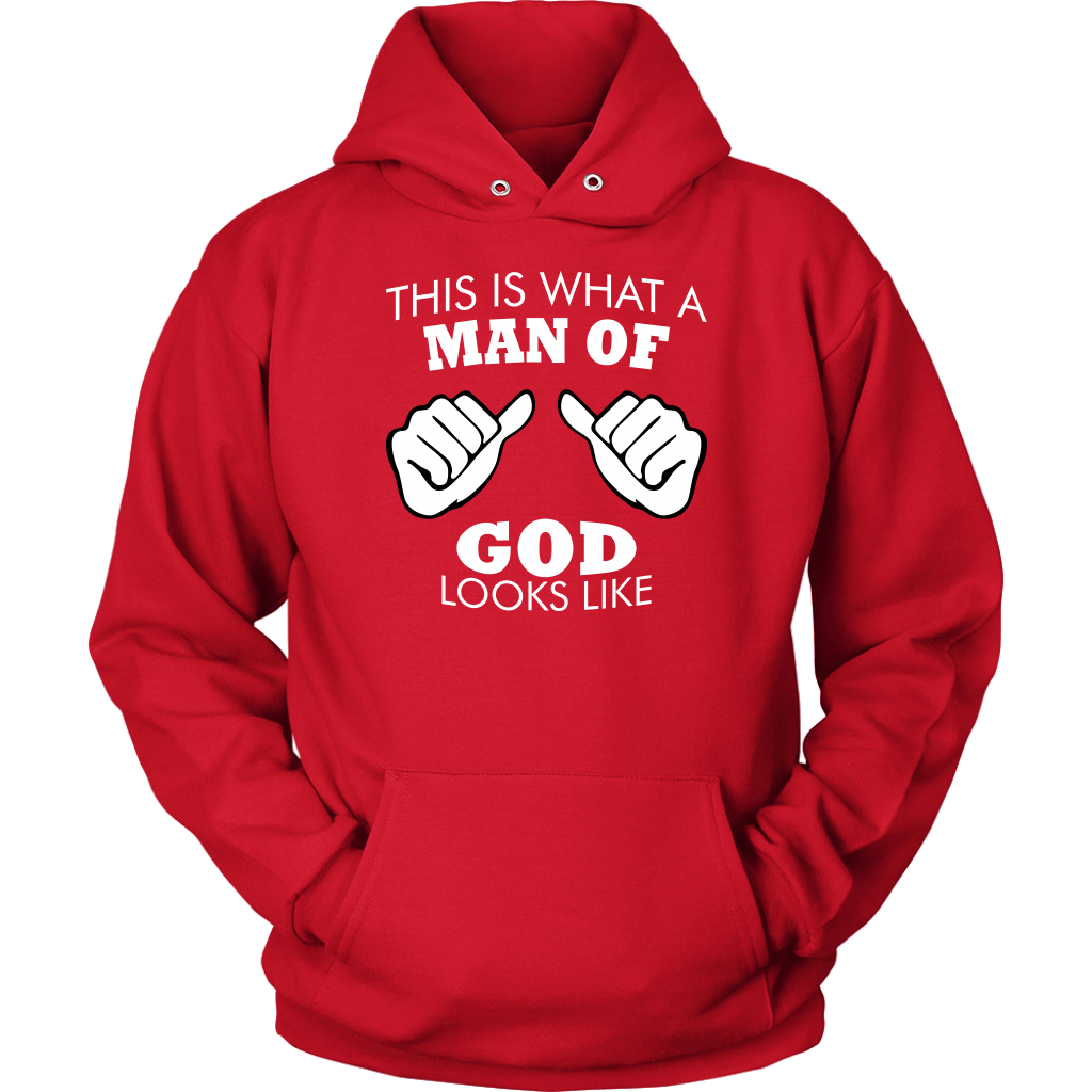 This Is What A Man of God Looks Like Unisex Hoodie Part 2