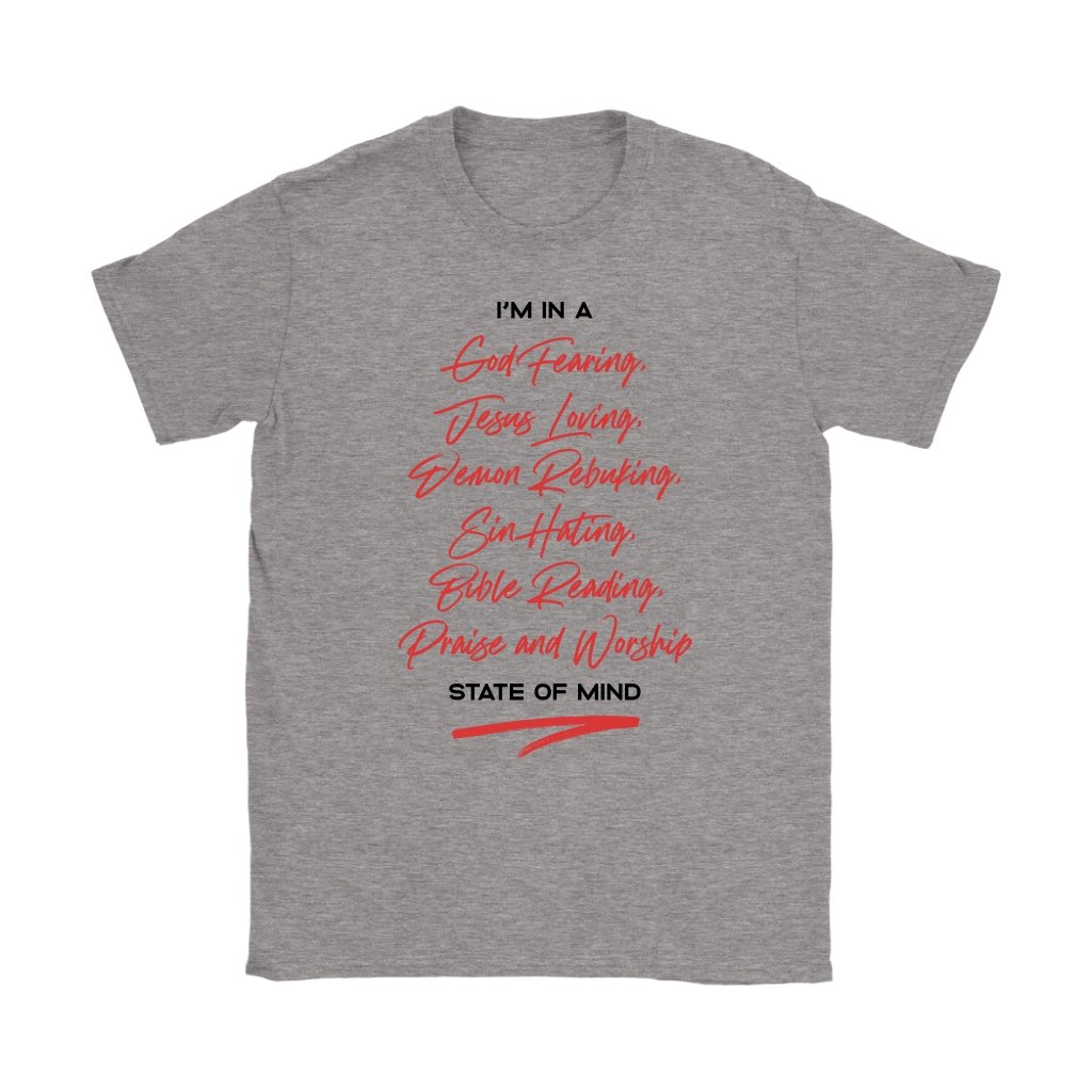 Christian State of Mind Women's T-Shirt Part 3