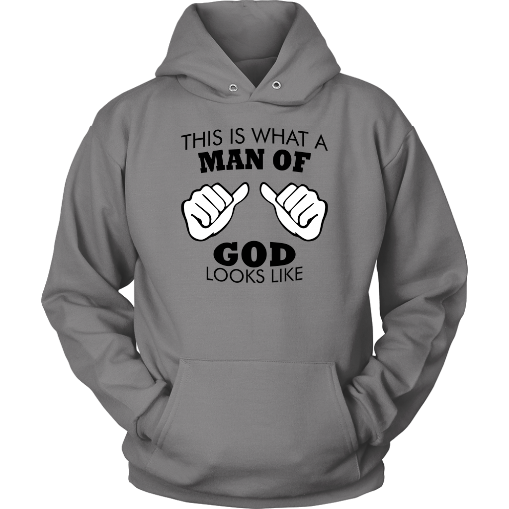 This Is What A Man of God Looks Like Unisex Hoodie Part 1