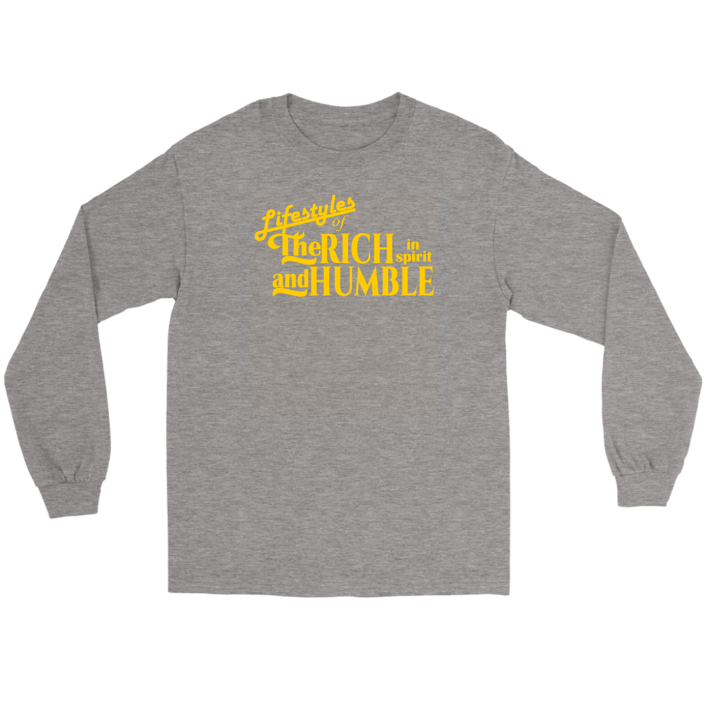 The Lifestyles Of The Rich In Spirit And Humble Men's T-Shirt