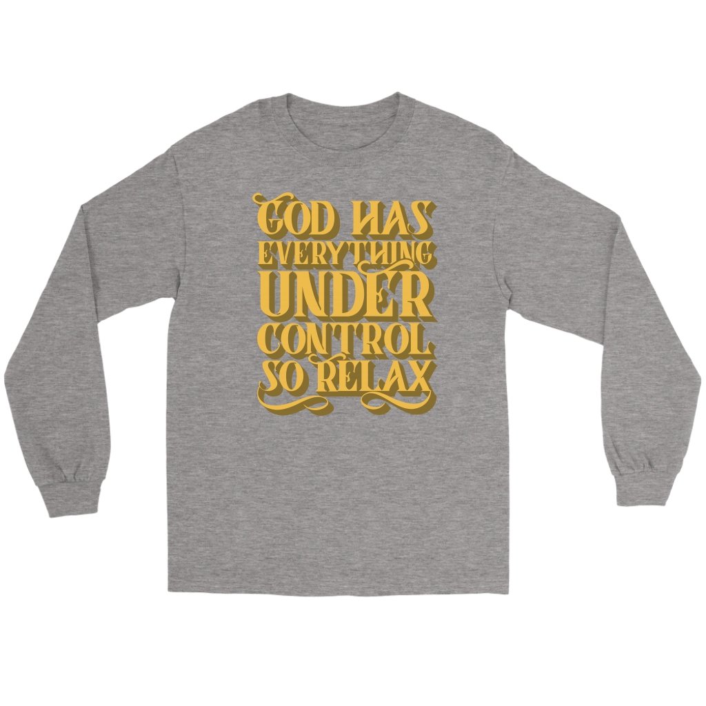 God Has Everything Under Control Men's T-Shirt Part 1