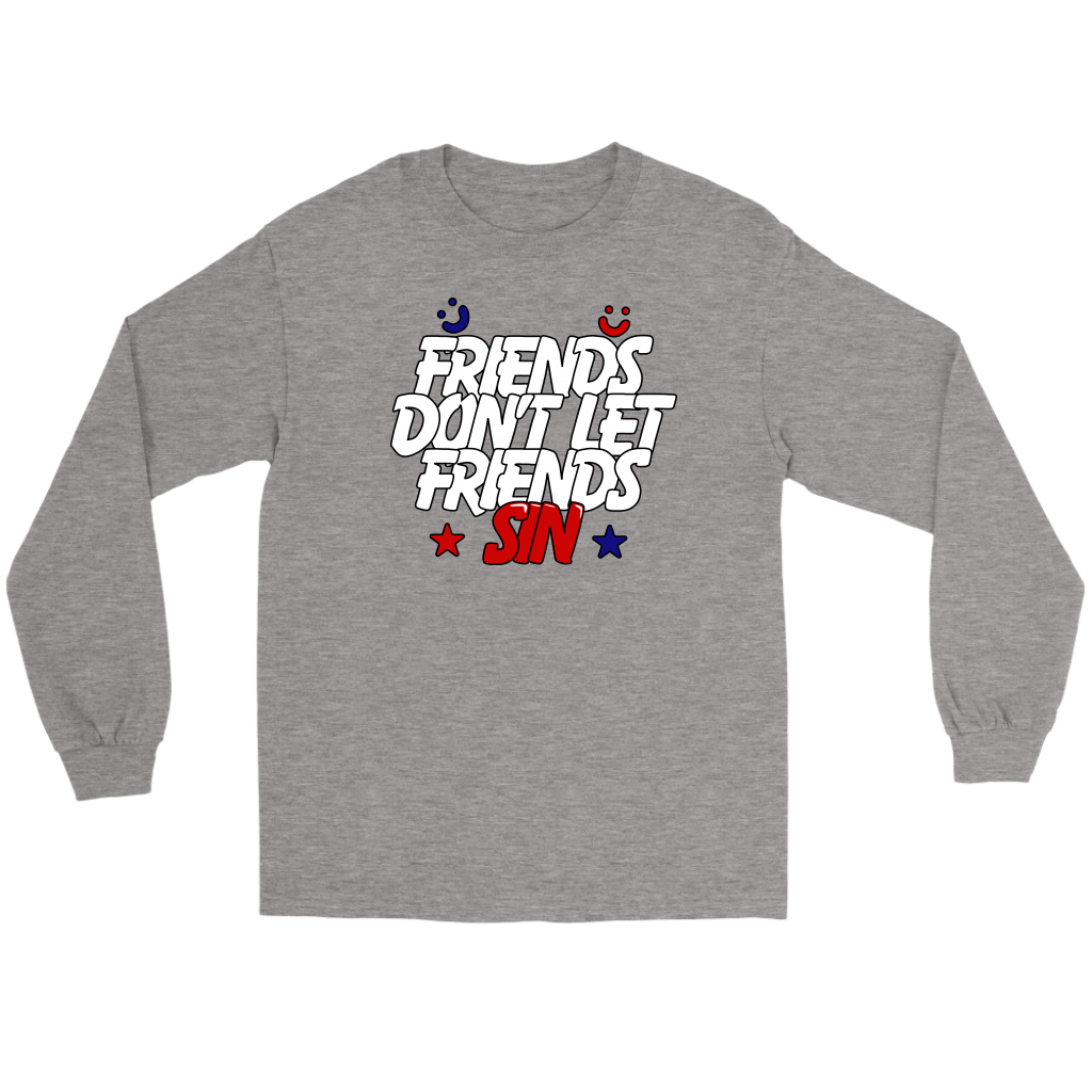 Friends Don't Let Friends Sin Men's T-Shirt
