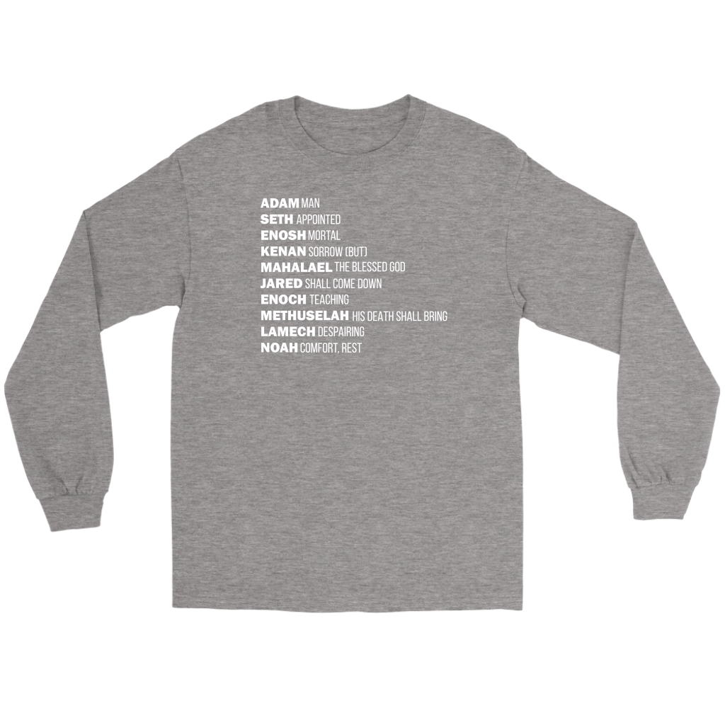 God's Plan From The Beginning Men's T-Shirt Part 2