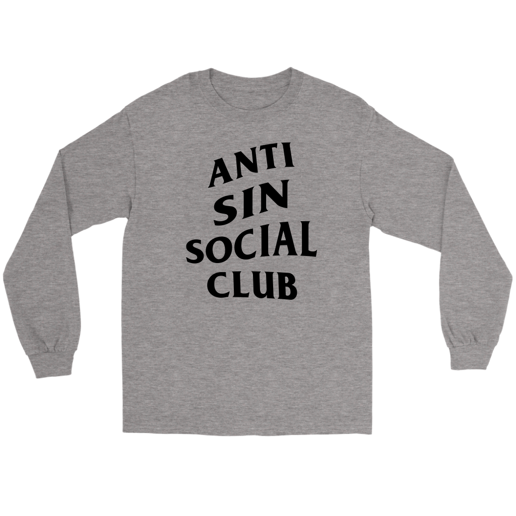 Anti Sin Social Club Men's T-Shirt Part 1