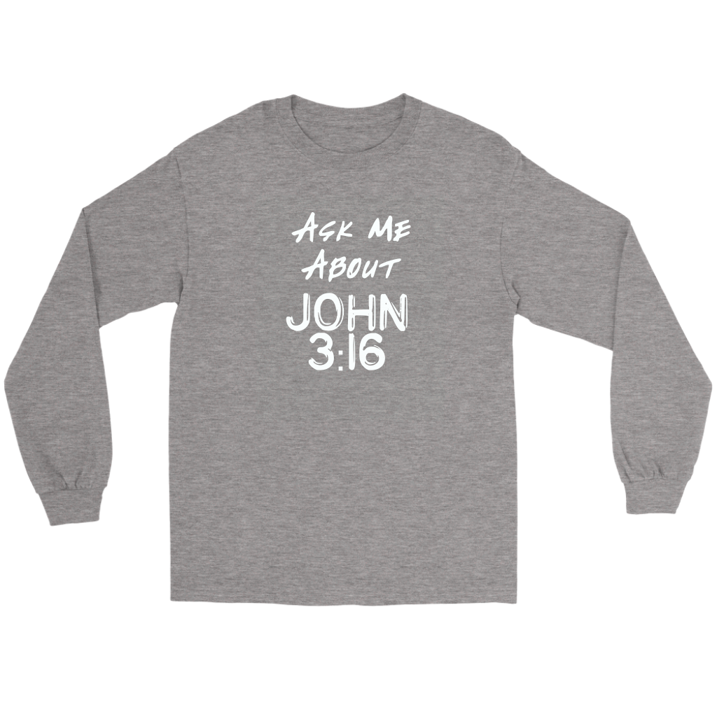 Ask Me About John 3:16 Men's T-Shirt Part 2