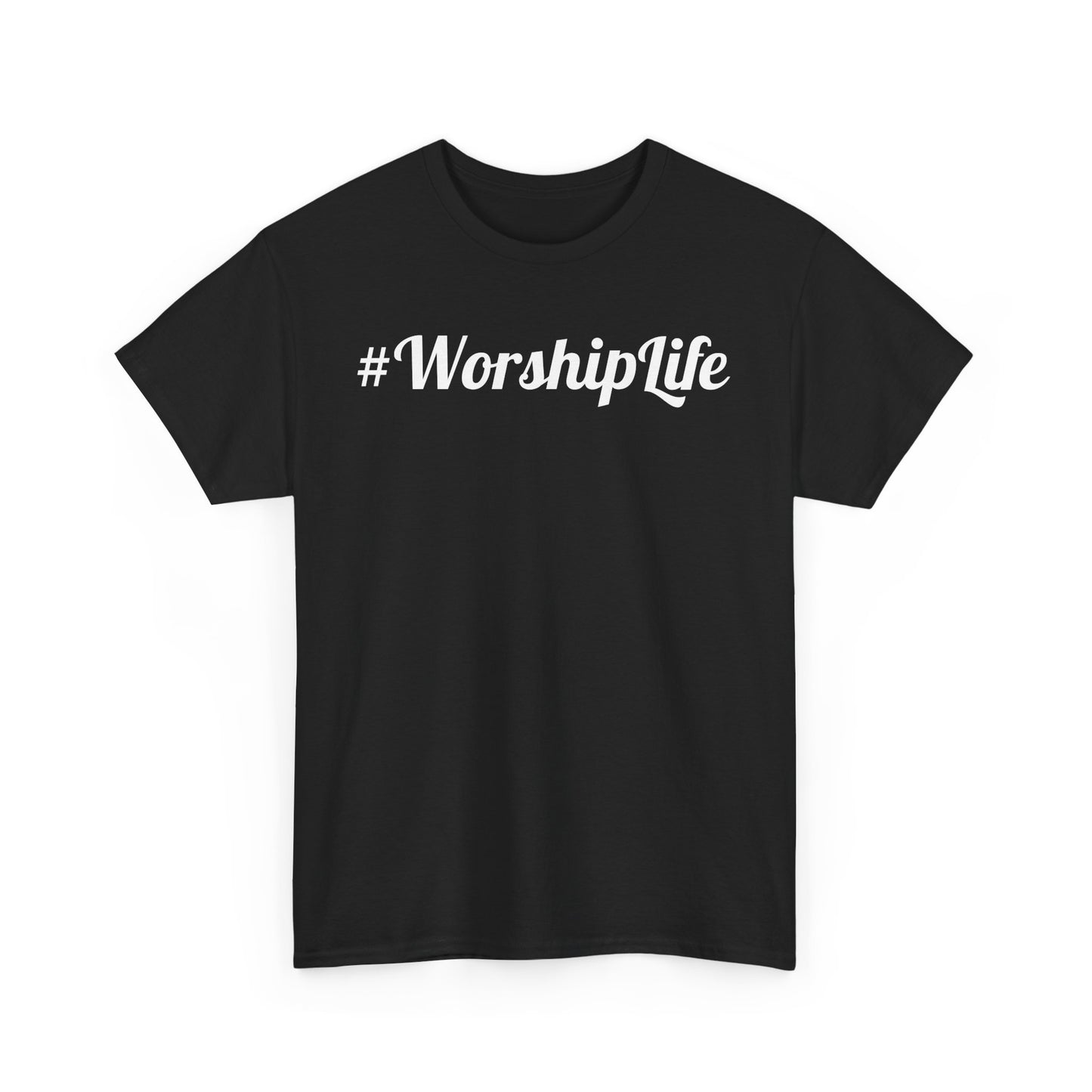 #WorshipLife Version 2 Unisex Heavy Cotton Tee