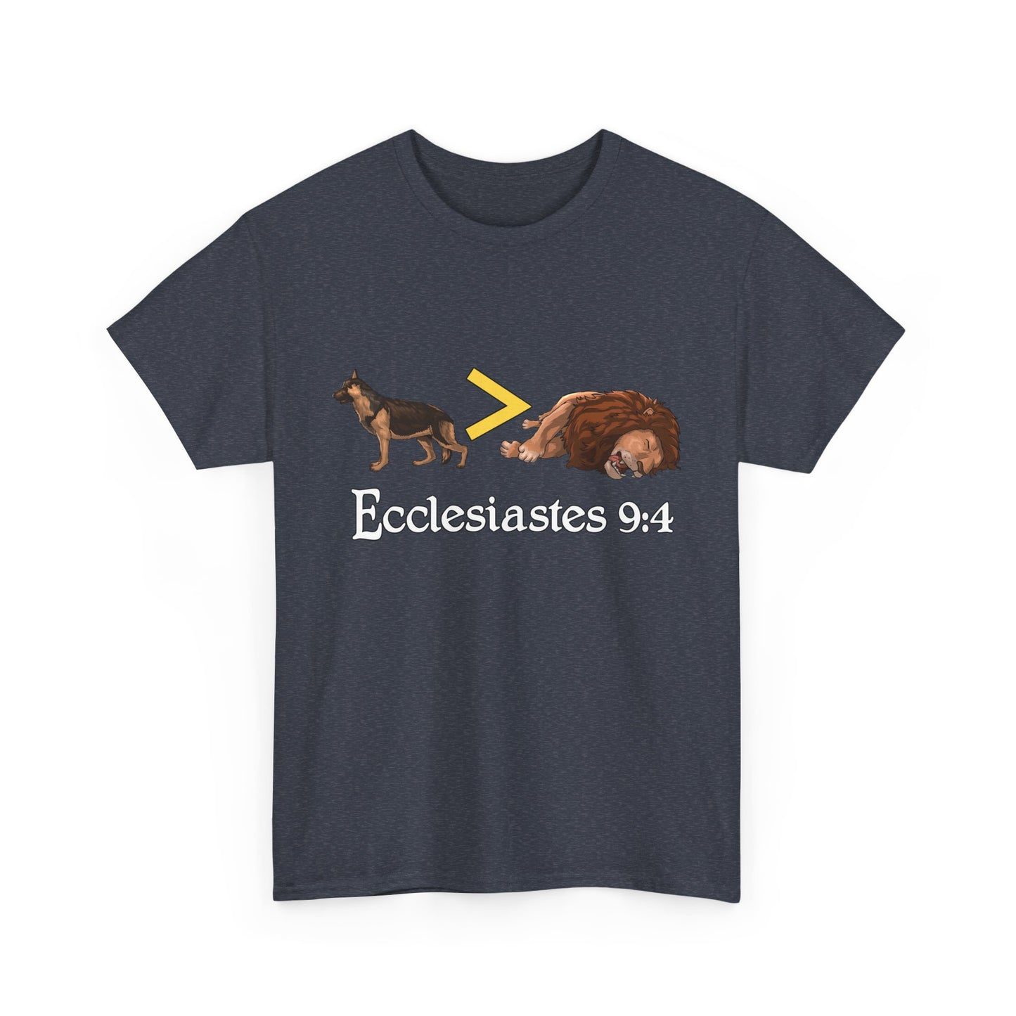 Ecclesiastes 9:4 Part 2 Unisex Heavy Cotton Tee