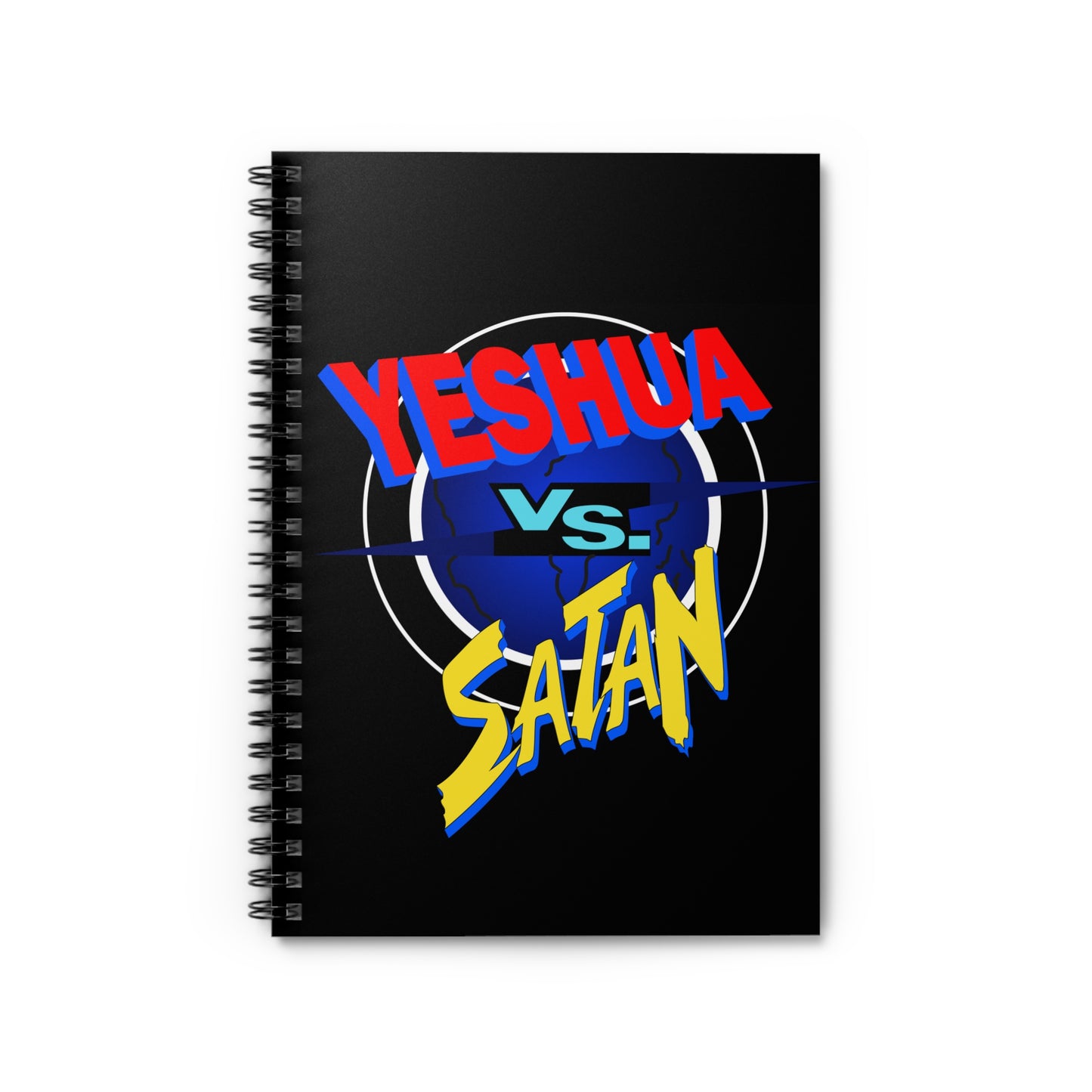 Yeshua vs Satan Spiral Notebook