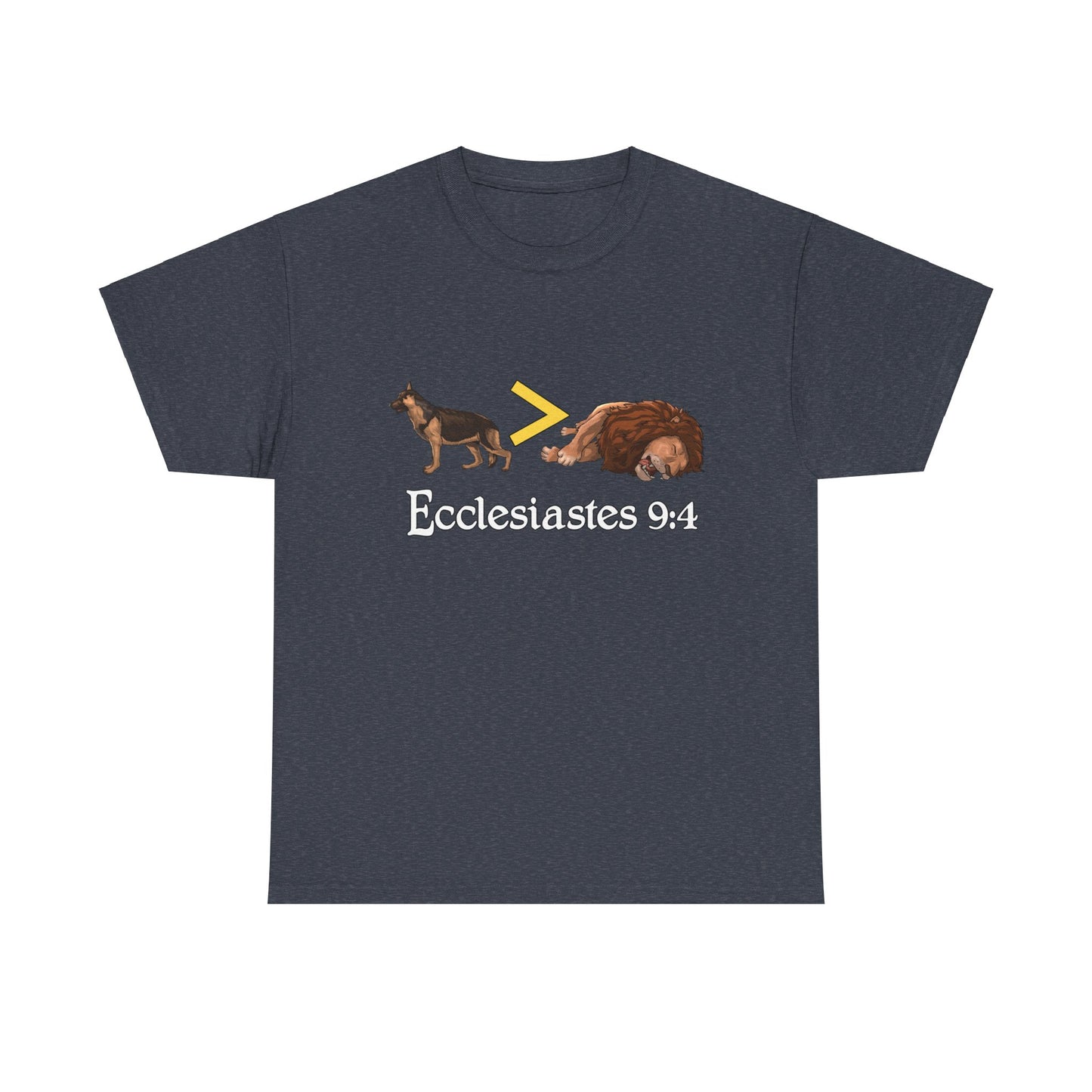 Ecclesiastes 9:4 Part 2 Unisex Heavy Cotton Tee