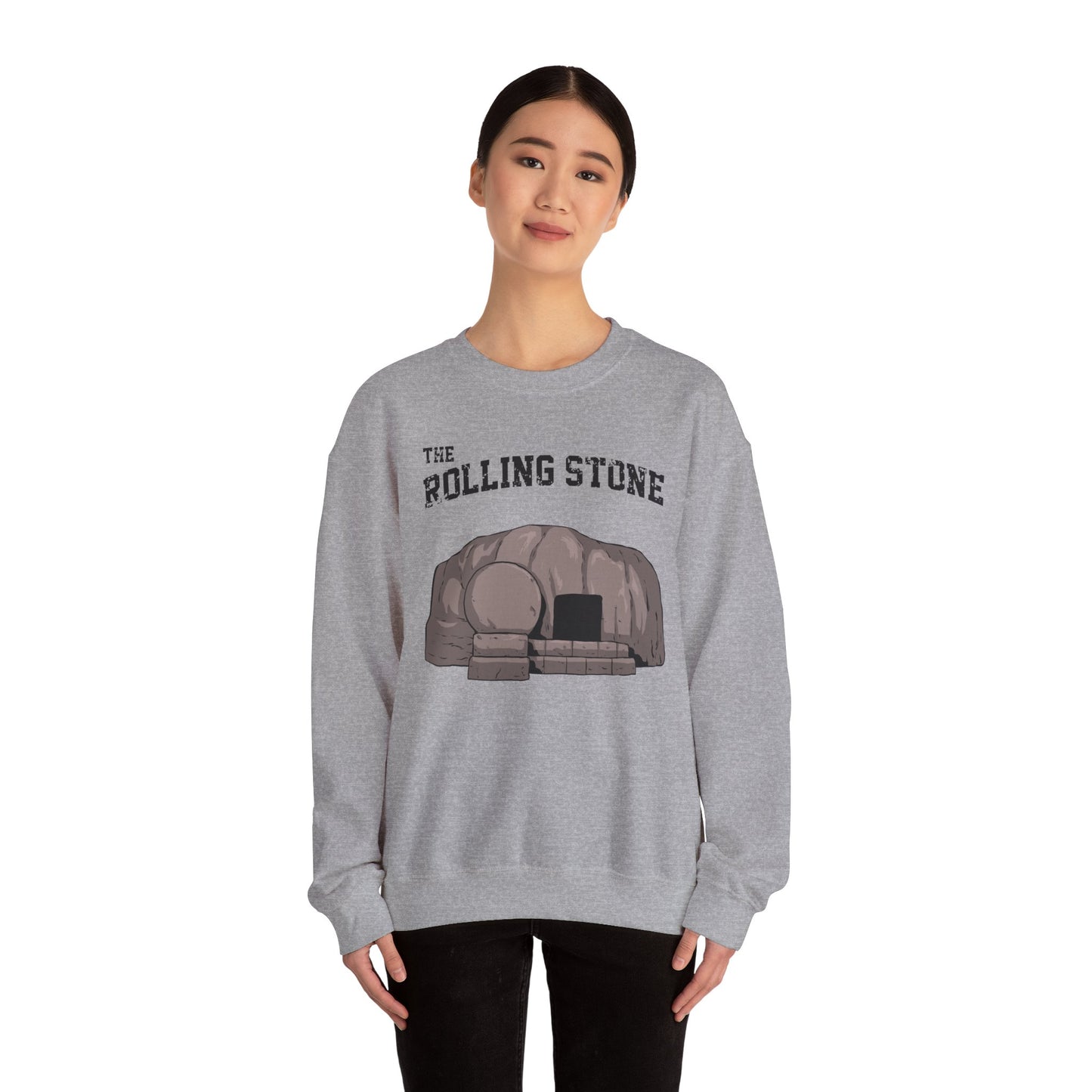 The Rolling Stone Version 2 Unisex Heavy Blend™ Crewneck Sweatshirt