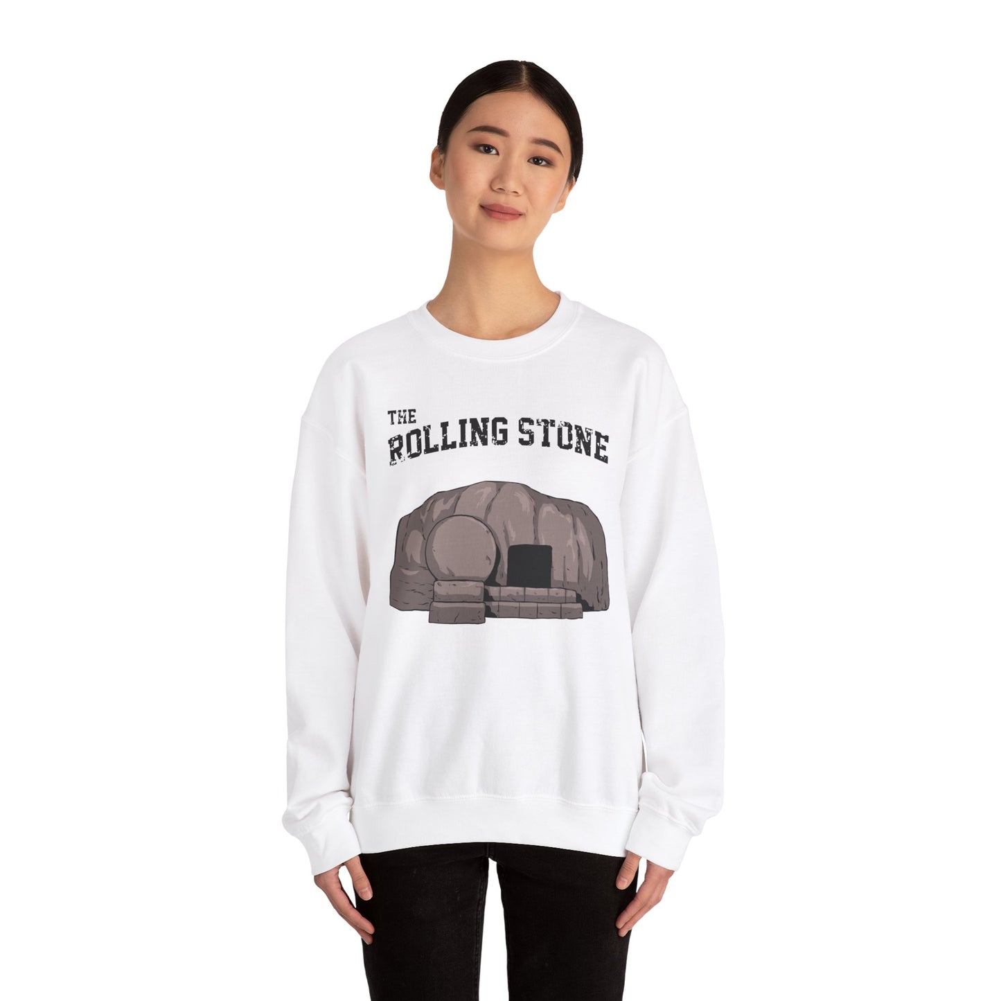 The Rolling Stone Version 2 Unisex Heavy Blend™ Crewneck Sweatshirt