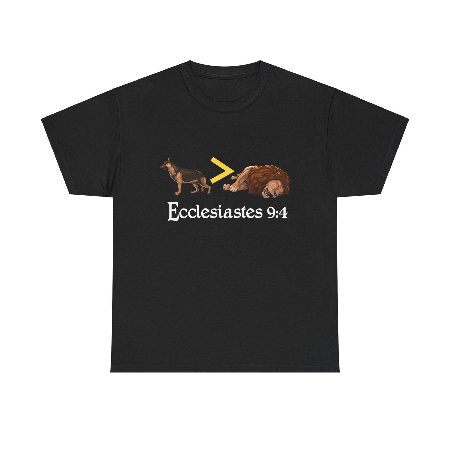 Ecclesiastes 9:4 Part 2 Unisex Heavy Cotton Tee