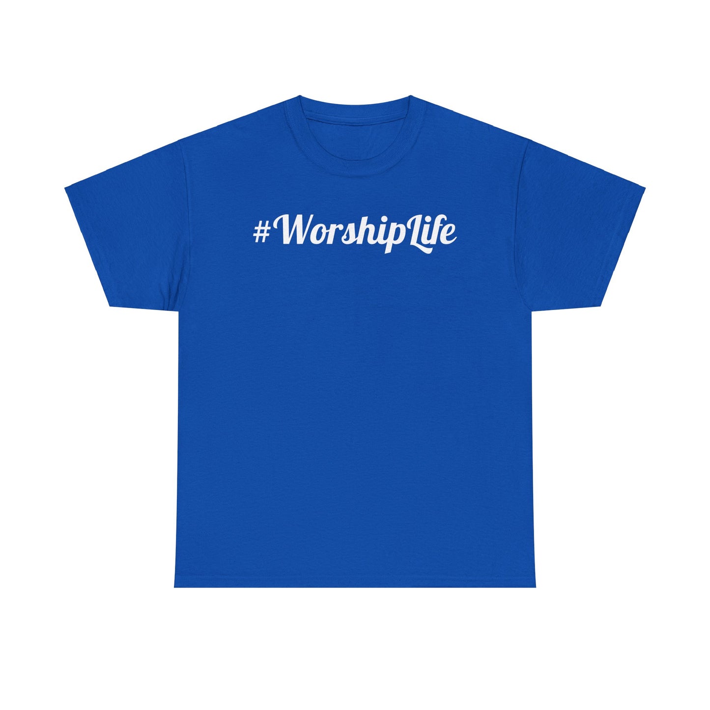 #WorshipLife Version 2 Unisex Heavy Cotton Tee