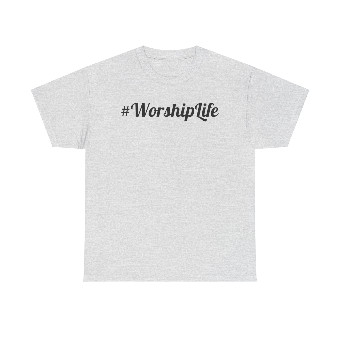 #WorshipLife Version 1 Unisex Heavy Cotton Tee