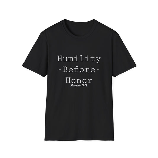 Humility Before Honor Proverbs 18:12 Women’s T-Shirt Part 2