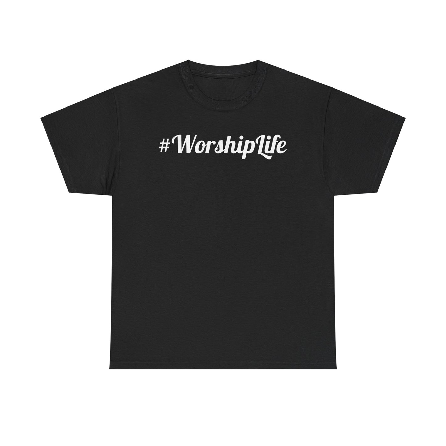 #WorshipLife Version 2 Unisex Heavy Cotton Tee