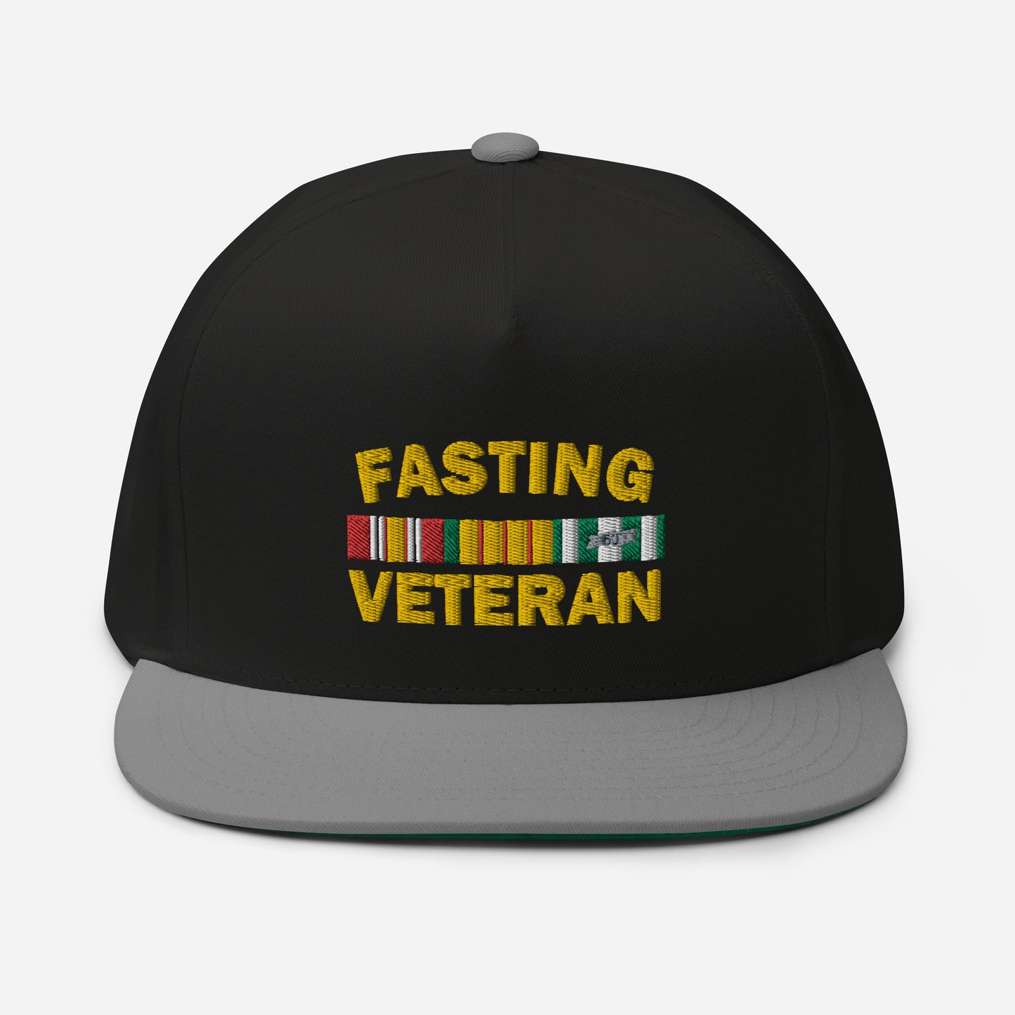 Fasting Veteran Flat Bill Cap