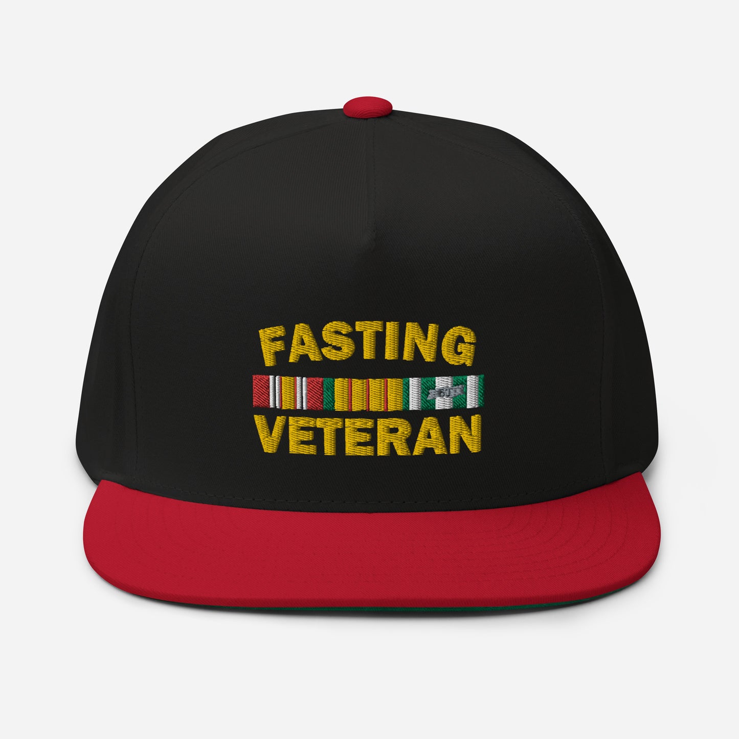 Fasting Veteran Flat Bill Cap