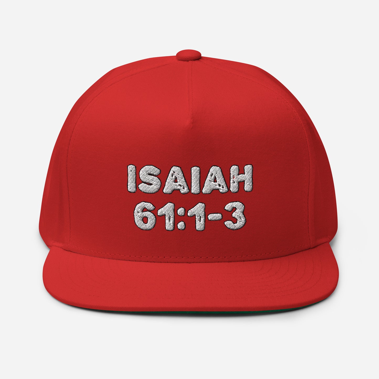 Isaiah 61:1-3 Flat Bill Cap