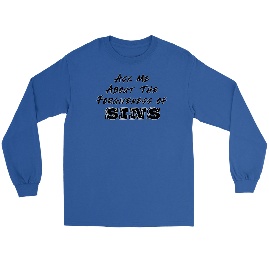 Ask Me About The Forgiveness of Sins Men's T-Shirt Part 1