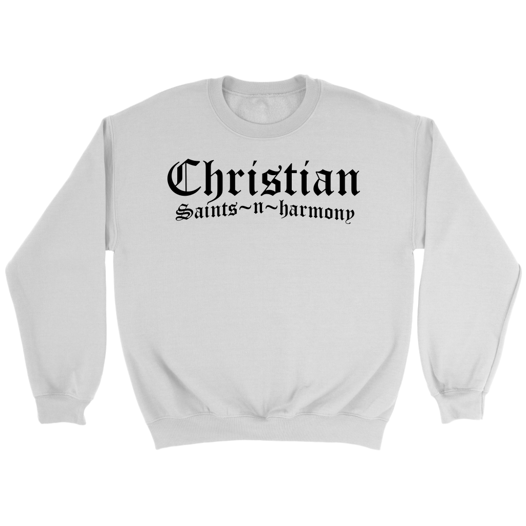 Christian Saints in Harmony Crewneck Part 1