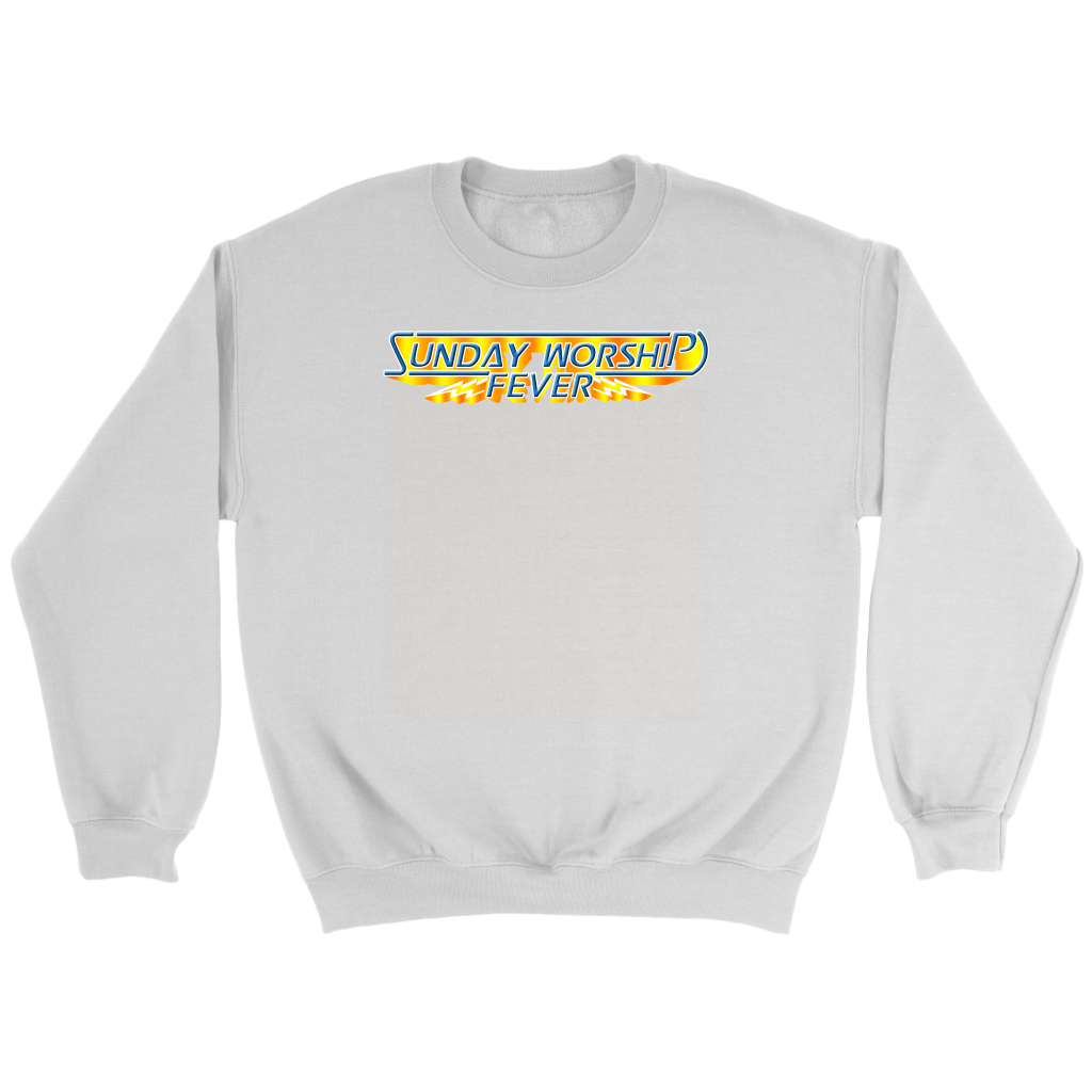 Sunday Worship Fever Crewneck