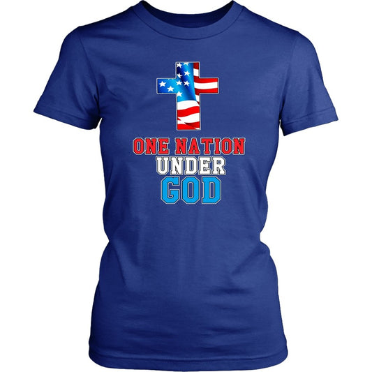 One Nation Under God Women's T-Shirt Part 1