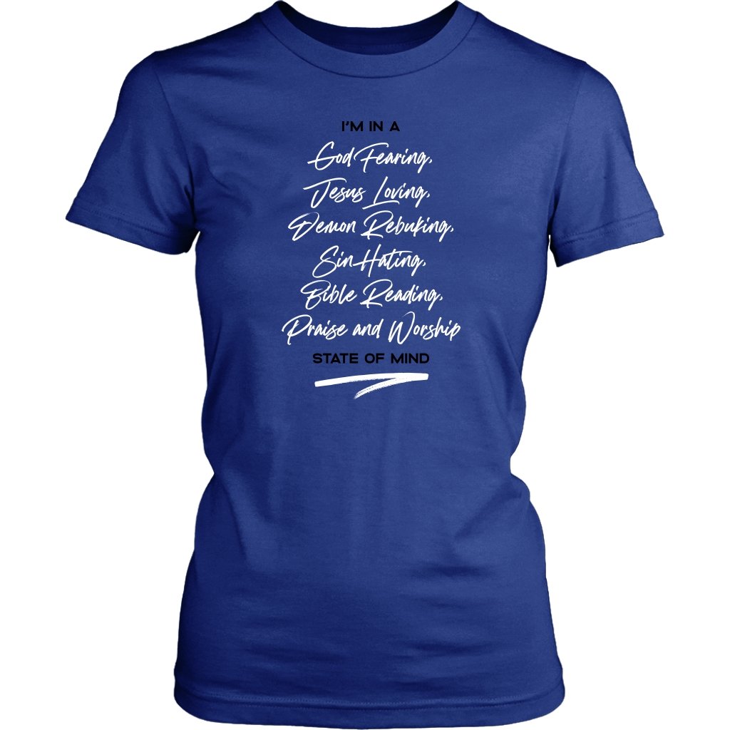 Christian State of Mind Women's T-Shirt Part 2