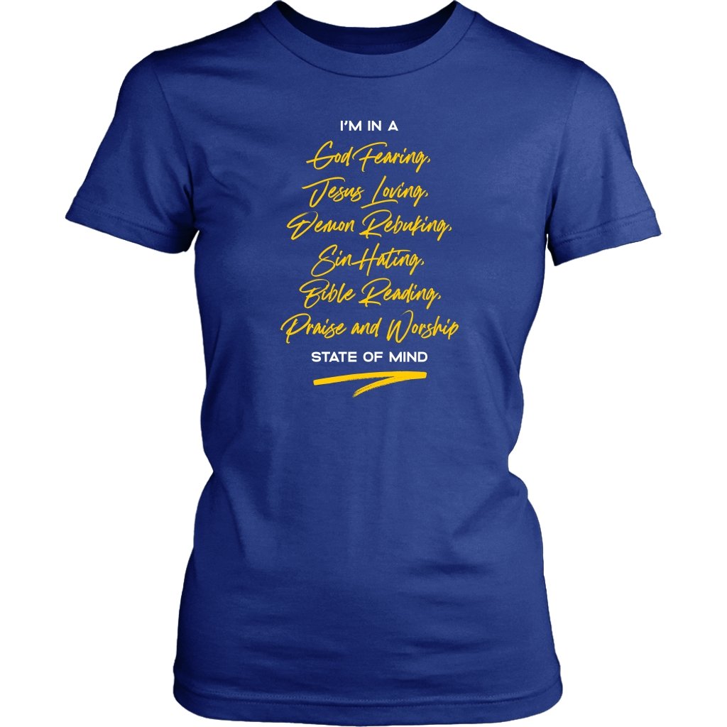 Christian State of Mind Women's T-Shirt Part 1