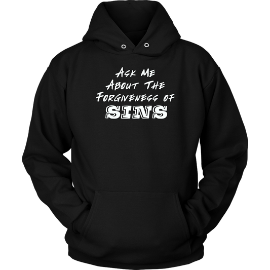 Ask Me About The Forgiveness of Sins Unisex Hoodie Part 2