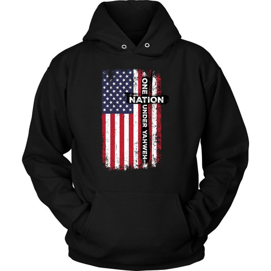 One Nation Under Yahweh Unisex Hoodie